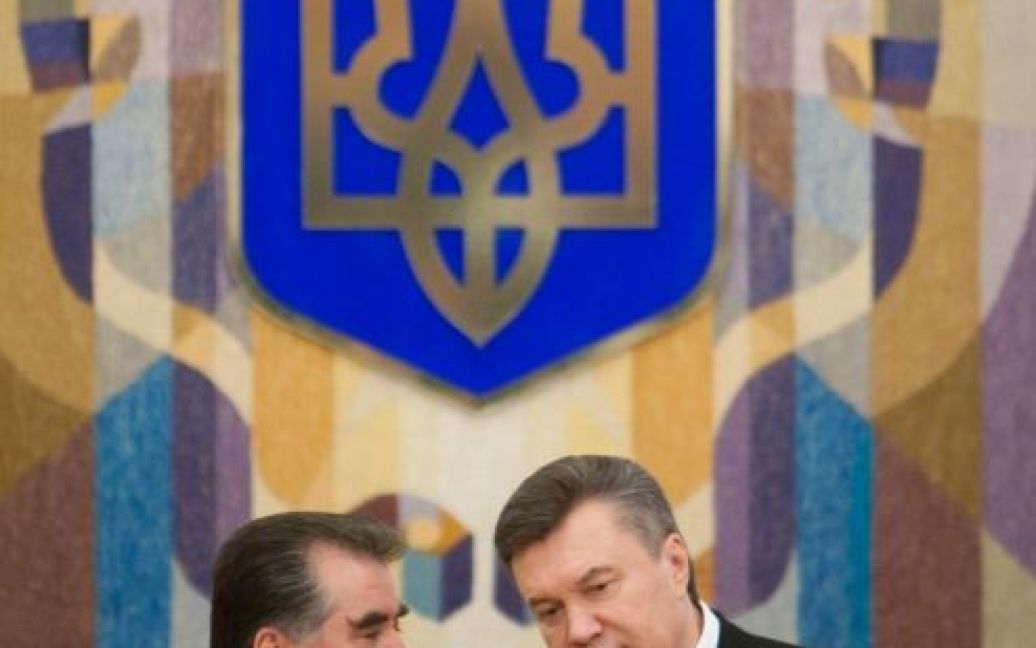 В Києві відбулась офіційна зустірч президента України Віктора Януковича і президента Таджикистану Емомалі Рахмона / © President.gov.ua