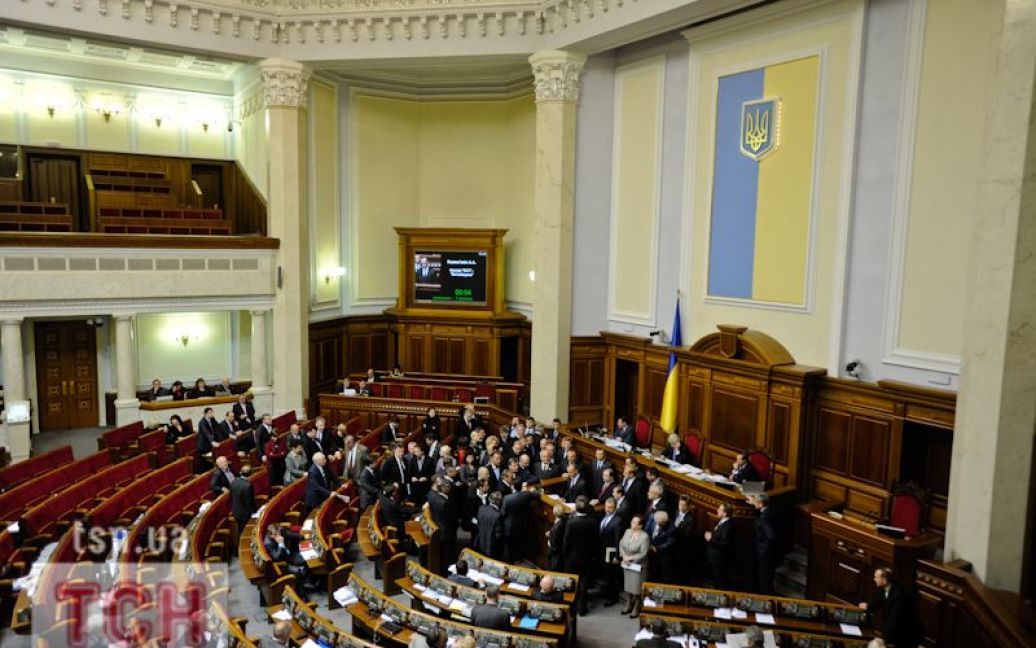 Після провалу голосування по декриміналізації БЮТ пішов з Ради. / © Євген Малолєтка/ТСН.ua