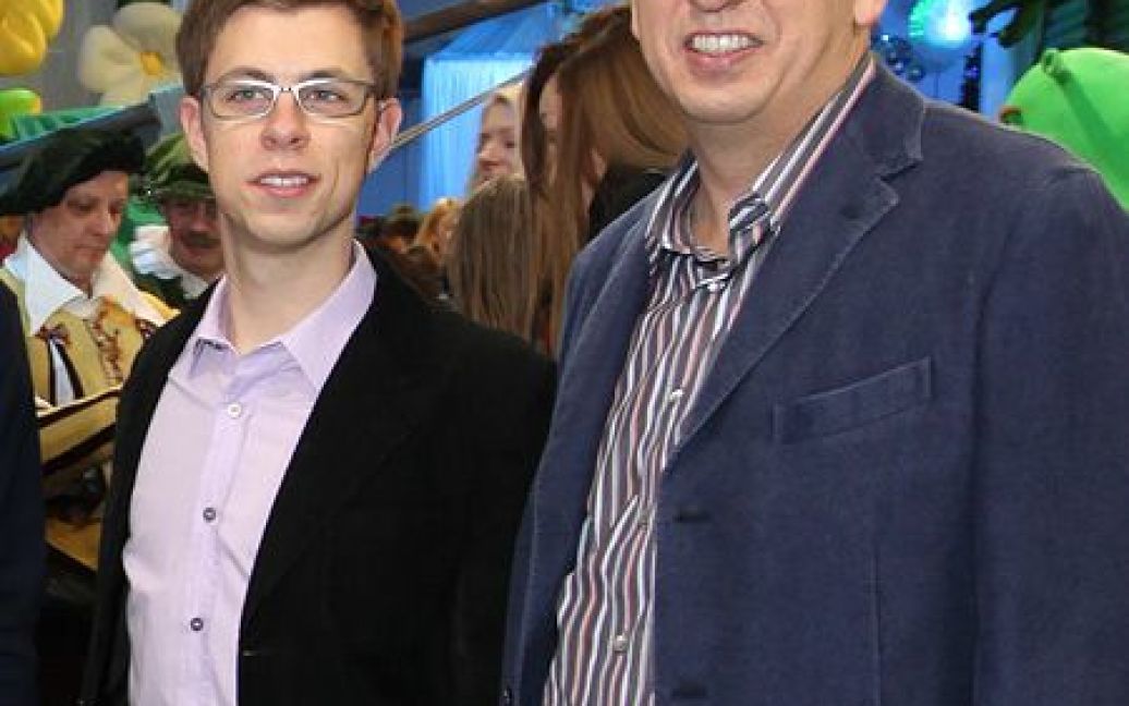 Депутат Володимир Макеєнко з сином / © VIP.glavred