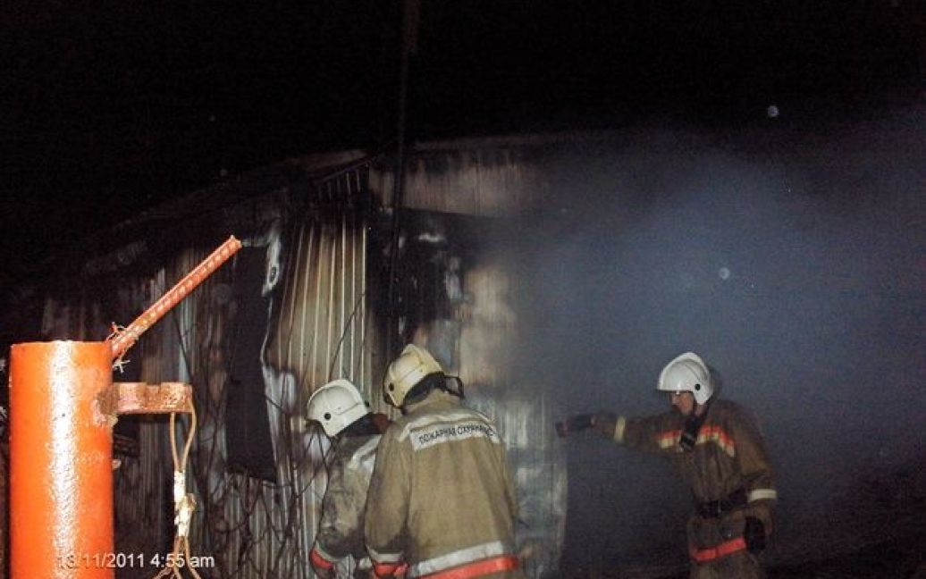У пожежі загинули семеро робітників / © 11.mchs.gov.ru