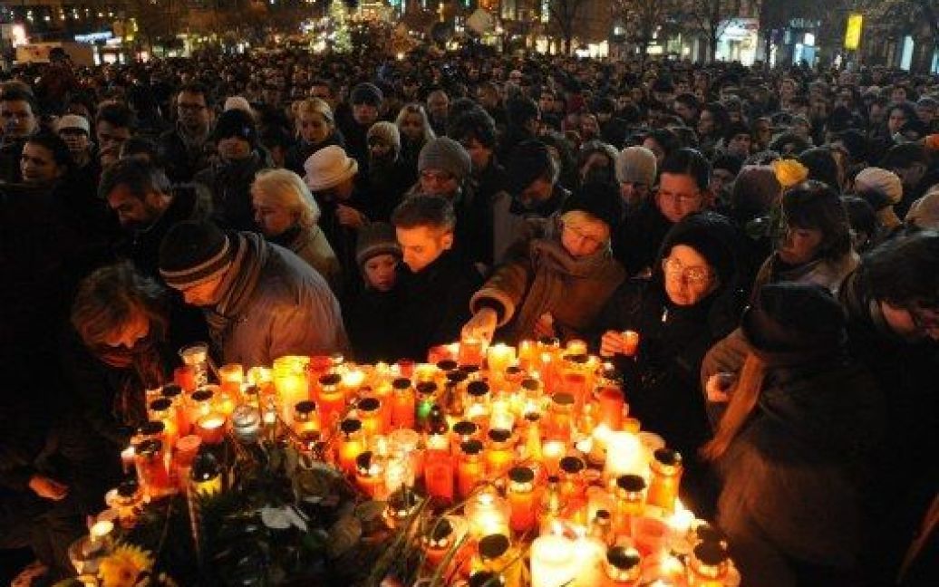 Чехія в жалобі після смерті першого президента країни Вацлава Гавела / © AFP