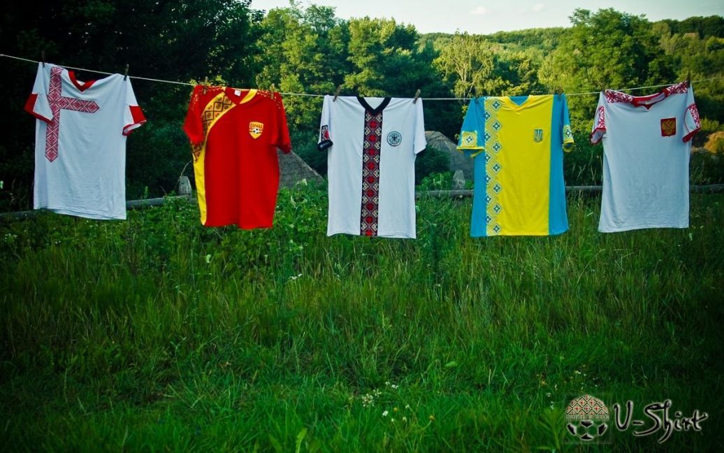 Ексклюзивні футболки-вишиванки до Євро-2012 / © u-shirt.com.ua