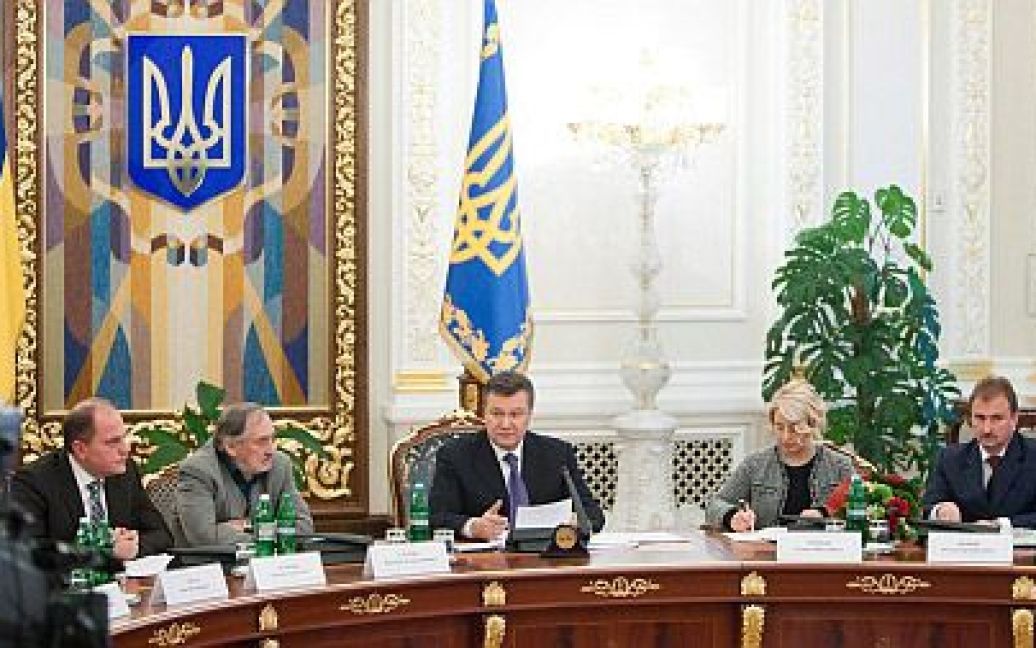 Засідання Громадської гуманітарної ради / © Прес-служба президента України