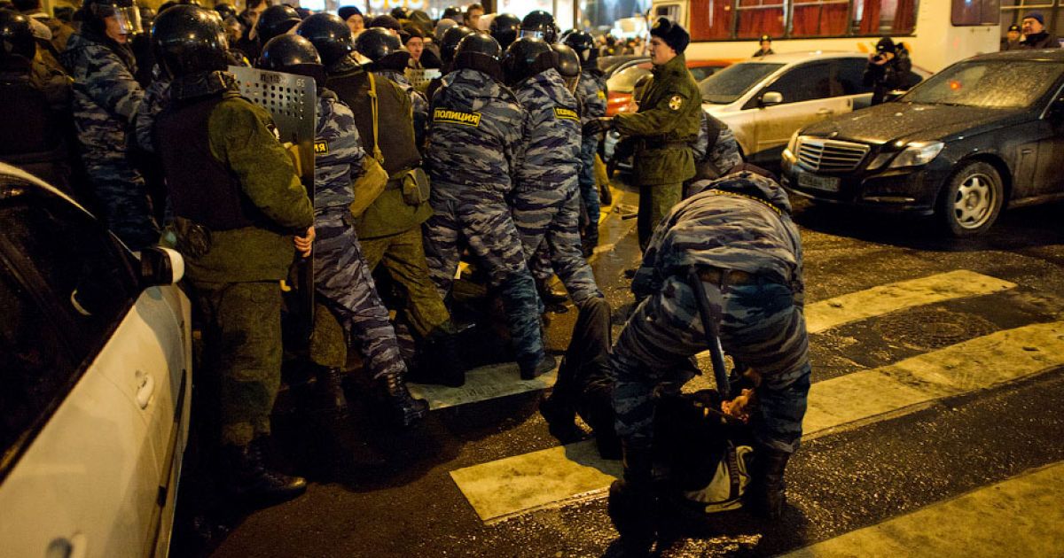 У Петербурзі затримано українця за участь у протесті