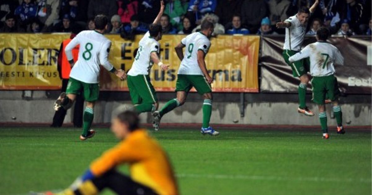 Ірландці поховали надії естонців