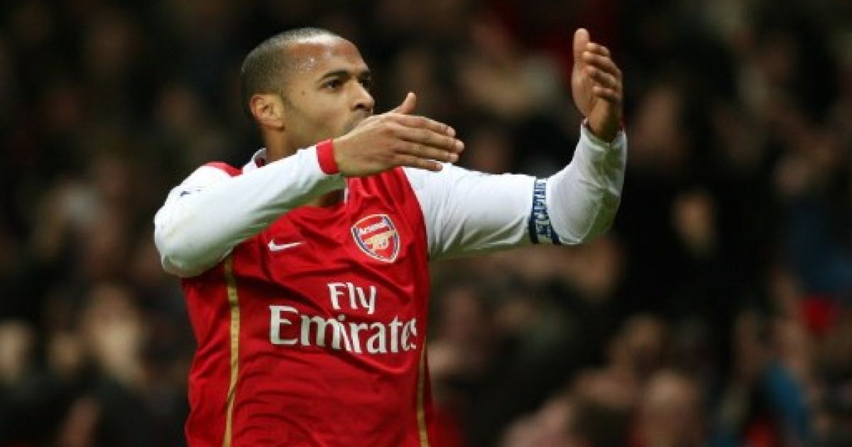 Анрі грав за "Арсенал" 8 років