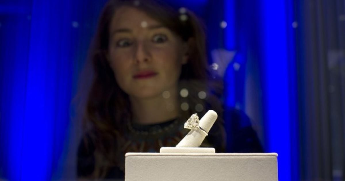 Стартова вартість каблучки - 160 000 фунтів стерлінгів.