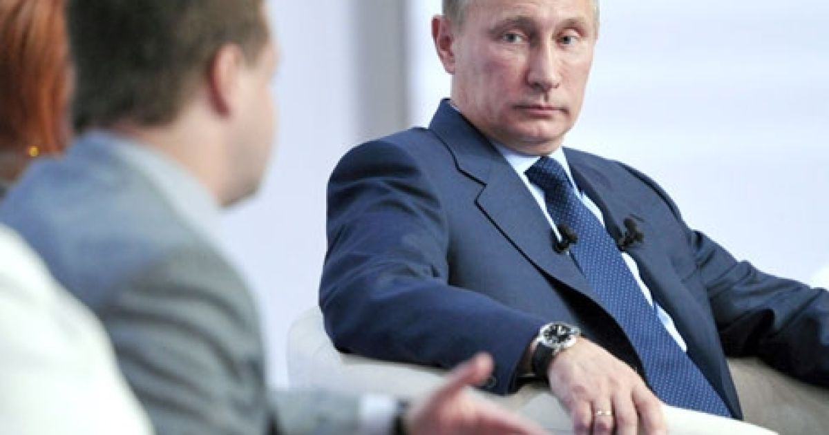 Володимир Путін йде на третій президентський термін