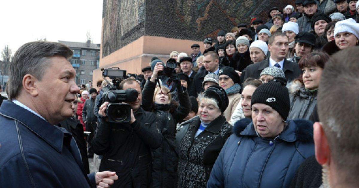 Візит Януковича на Донеччину_14 / © Остров