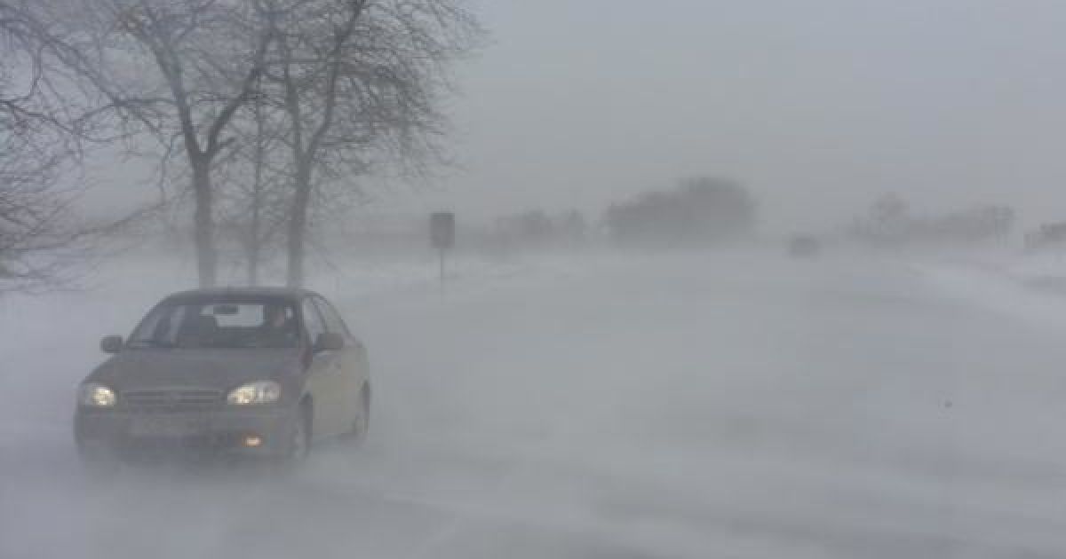 На дорогах обіцяють ожеледицю