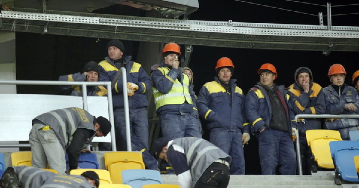 Відкрите тренування збірної України з футболу на стадіоні "Арена Львів" / © arena.lviv.ua