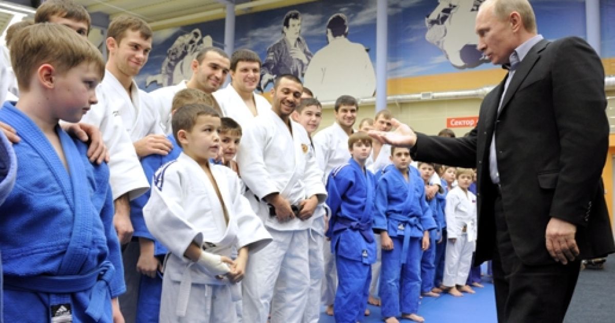 Володимир Путін відвідав регіональний центр дзюдо у Кемерово. / © premier.gov.ru