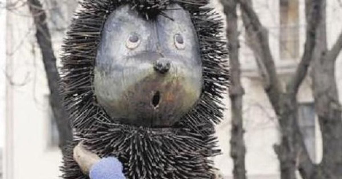 "Їжачка в тумані" понівечили