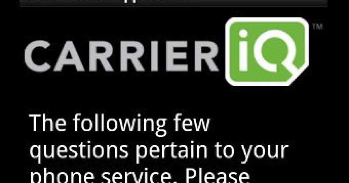 Приложение carrier