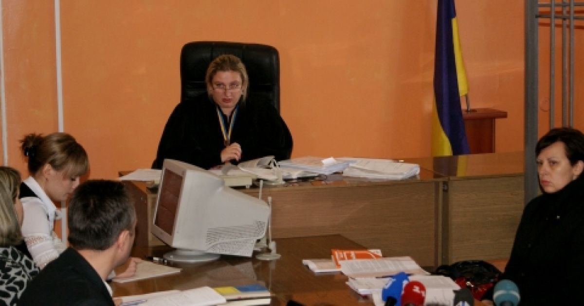 Ландік знову розкричався у суді