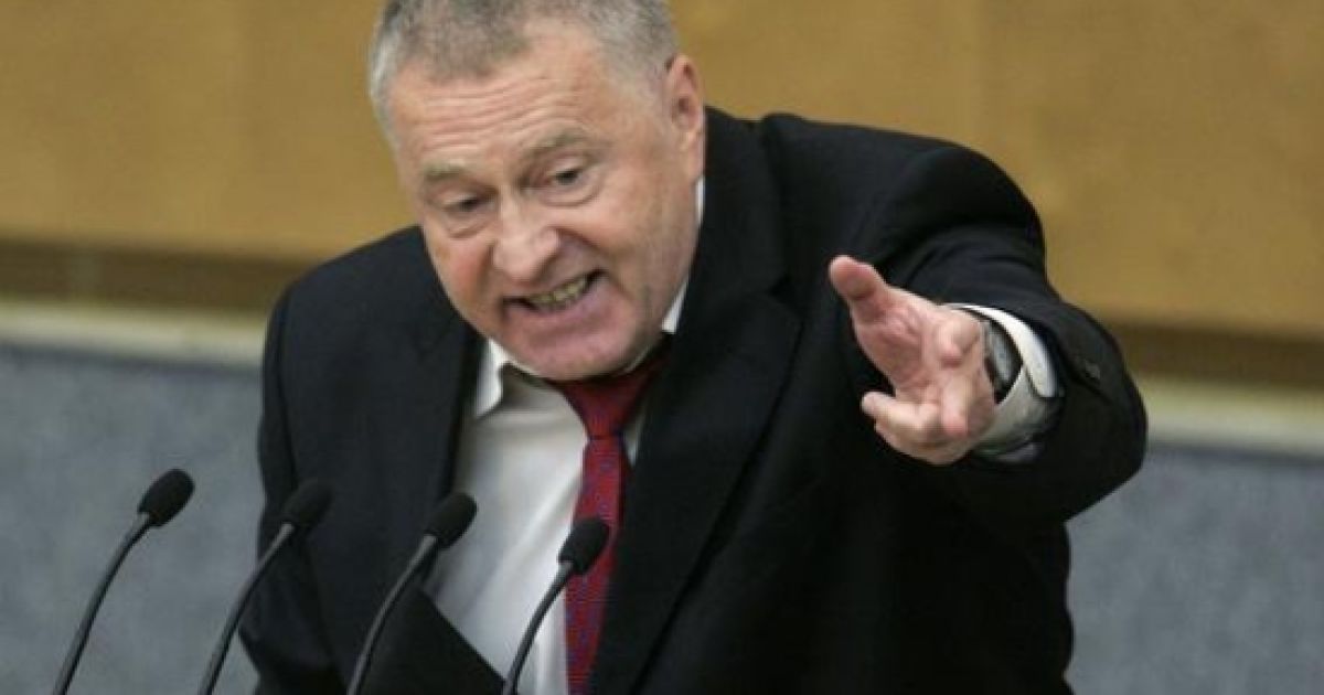 Від Жириновського вимагають 60 тисяч рублів як компенсацію моральної шкоди