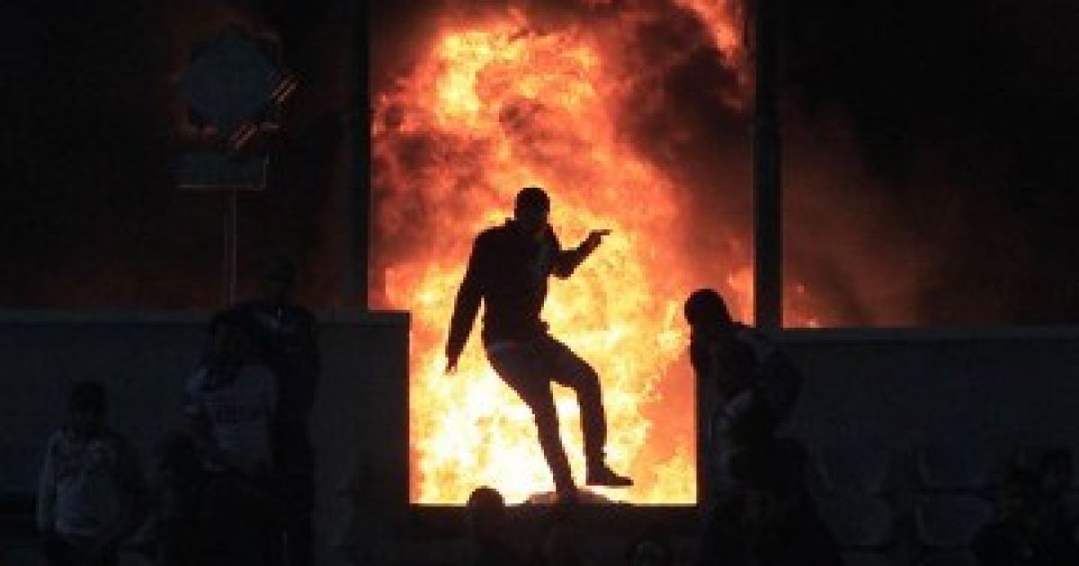 Бійка футбольних фанатів у Єгипті_8 / © AFP