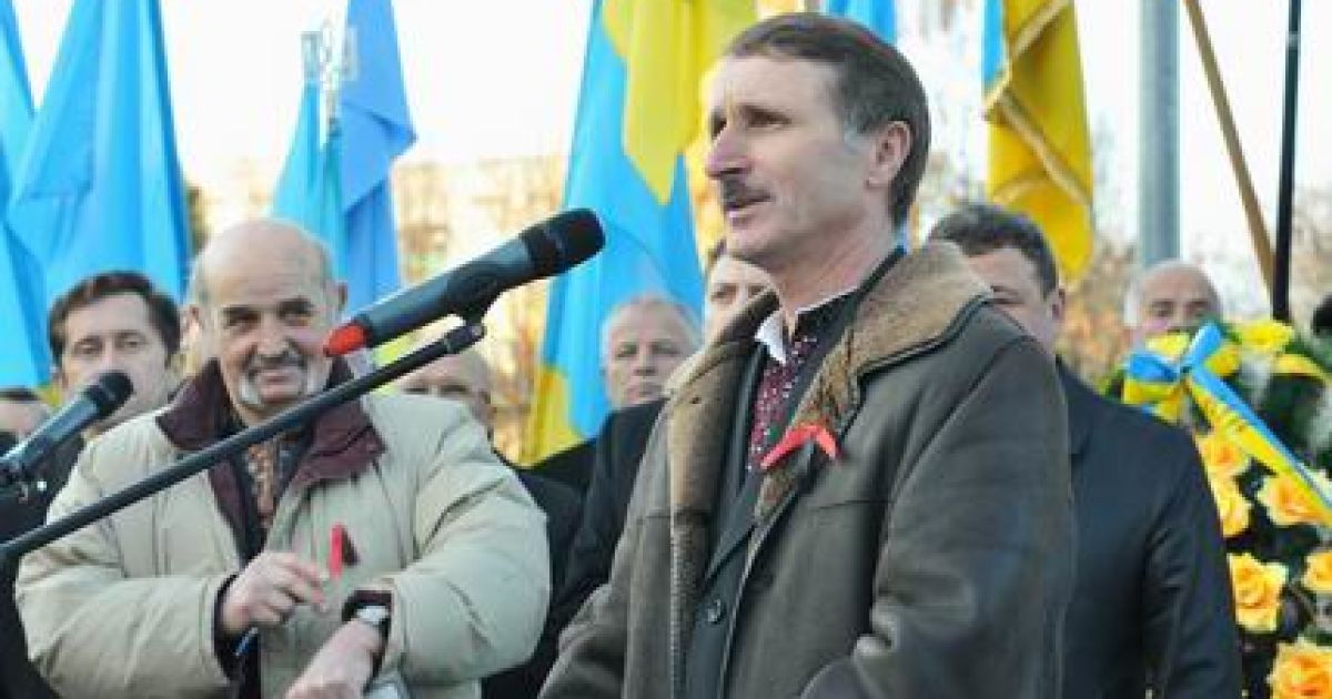 У Самборі відкрили і освятили пам&rsquo;ятник Бандері / © прес-служба КУН