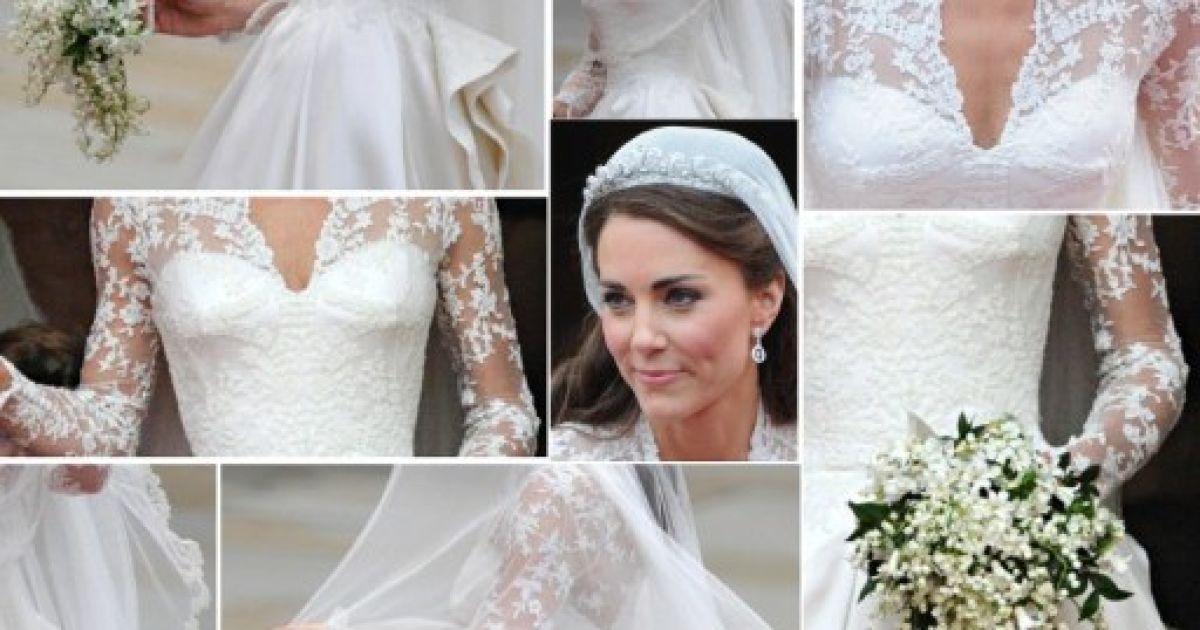 Кейт Міддлтон на весіллі була в сукні від Alexander McQueen