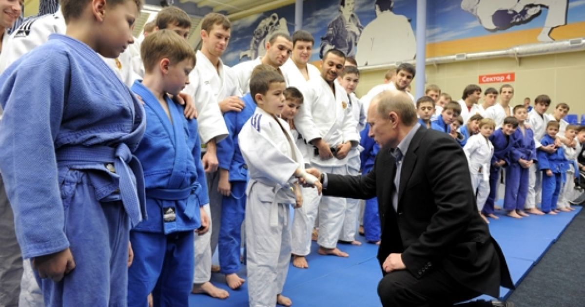 Володимир Путін відвідав регіональний центр дзюдо у Кемерово. / © premier.gov.ru