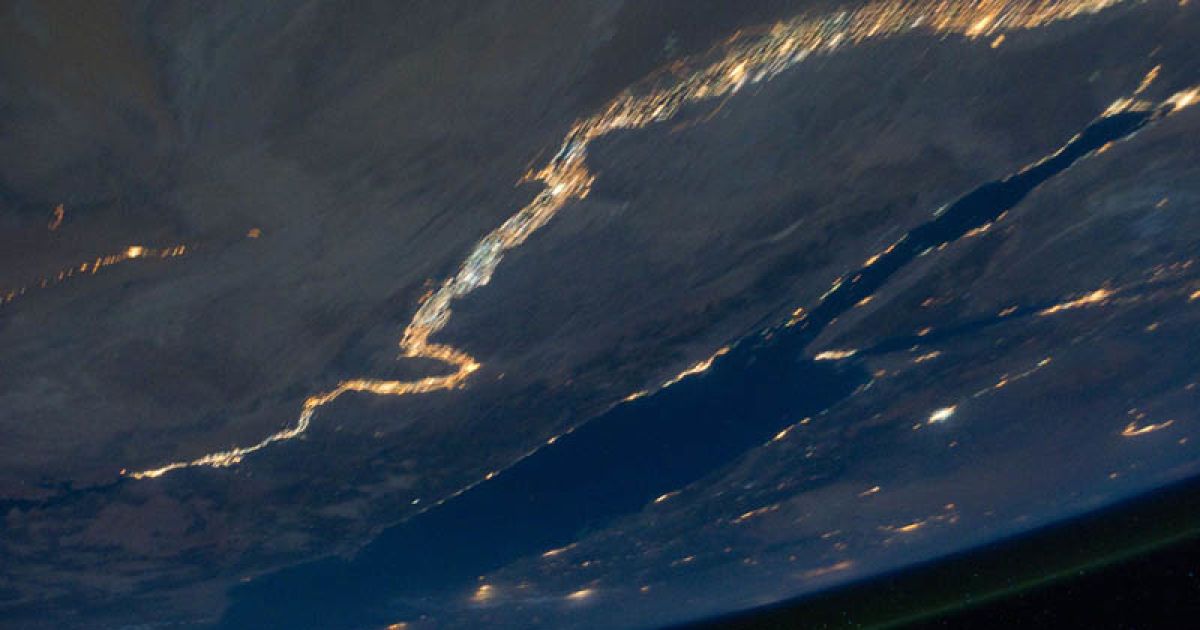 Ніл і Синайський півострів, 18 серпня 2011 / © NASA