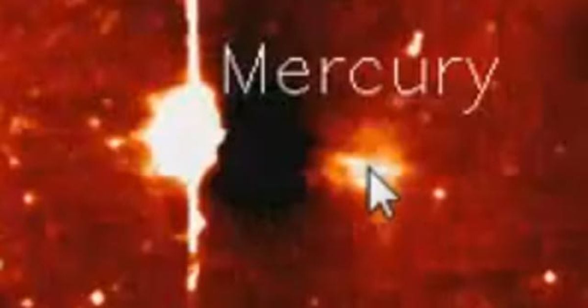 На кадрах NASA поряд з Меркурієм побачили гігантський "корабель інопланетян"