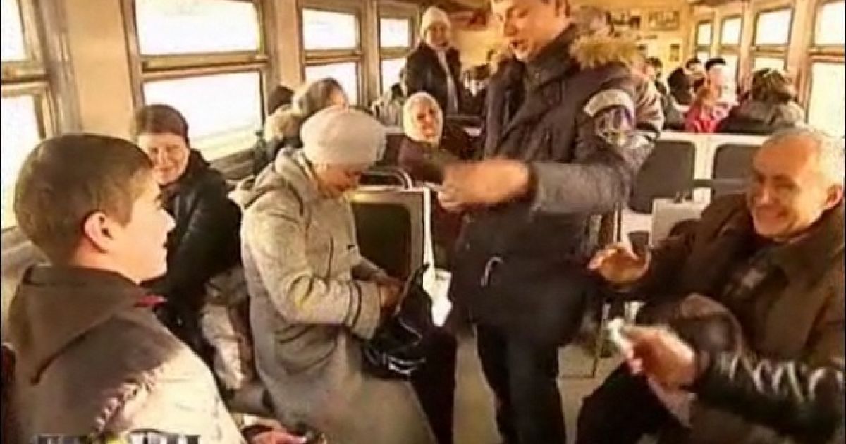 Ляшко заробив 10 гривень у електричці