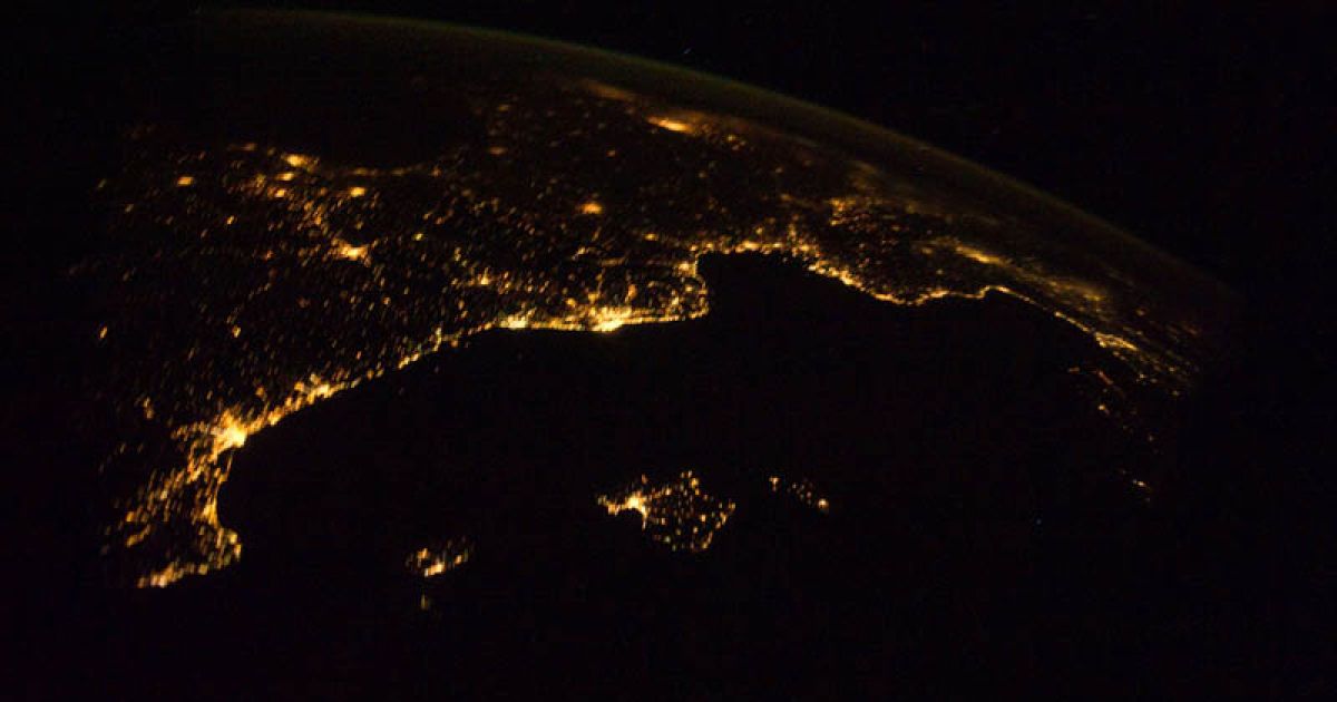 Середземноморська Рів&rsquo;єра, 4 листопада 2010 / © NASA