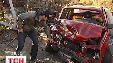 У столиці не розминулись два автомобілі