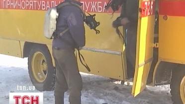 У вогняній пастці опинилися троє гірників на Луганщині