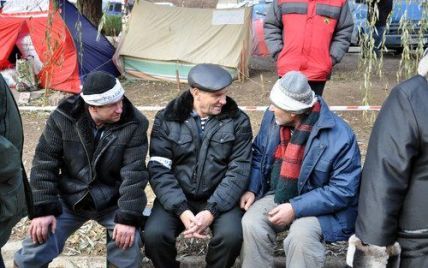 На голодуючих чорнобильців склали протокол