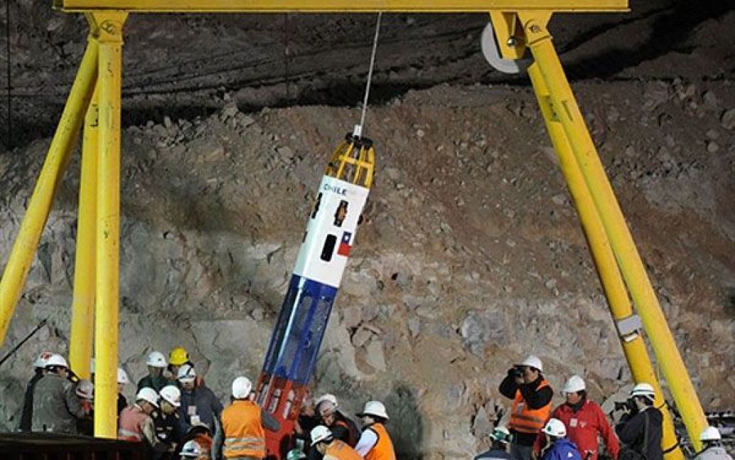 У Чилі завершено операцію з порятунку 33 шахтарів / © AFP