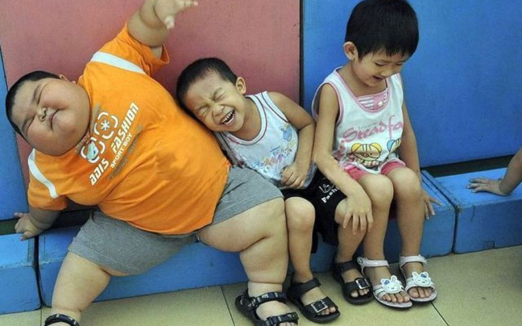3-річний Чжао Сяо важить 60 кілограмів / © 