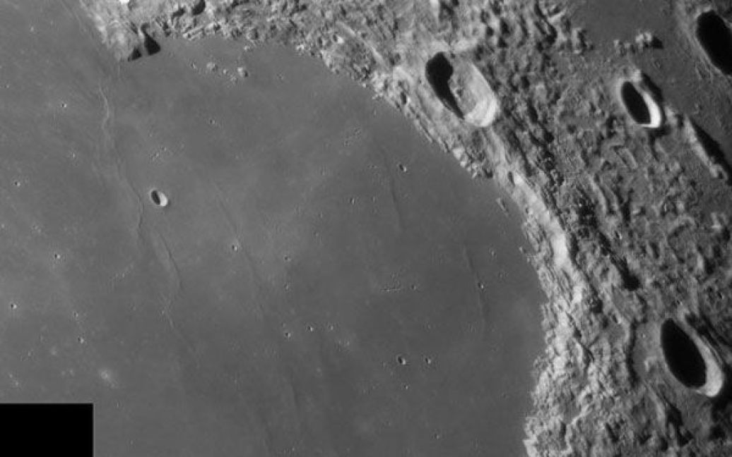 Затока веселок ("Sinus Iridium") на місяці. Автор Нік Сміт / © The Telegraph