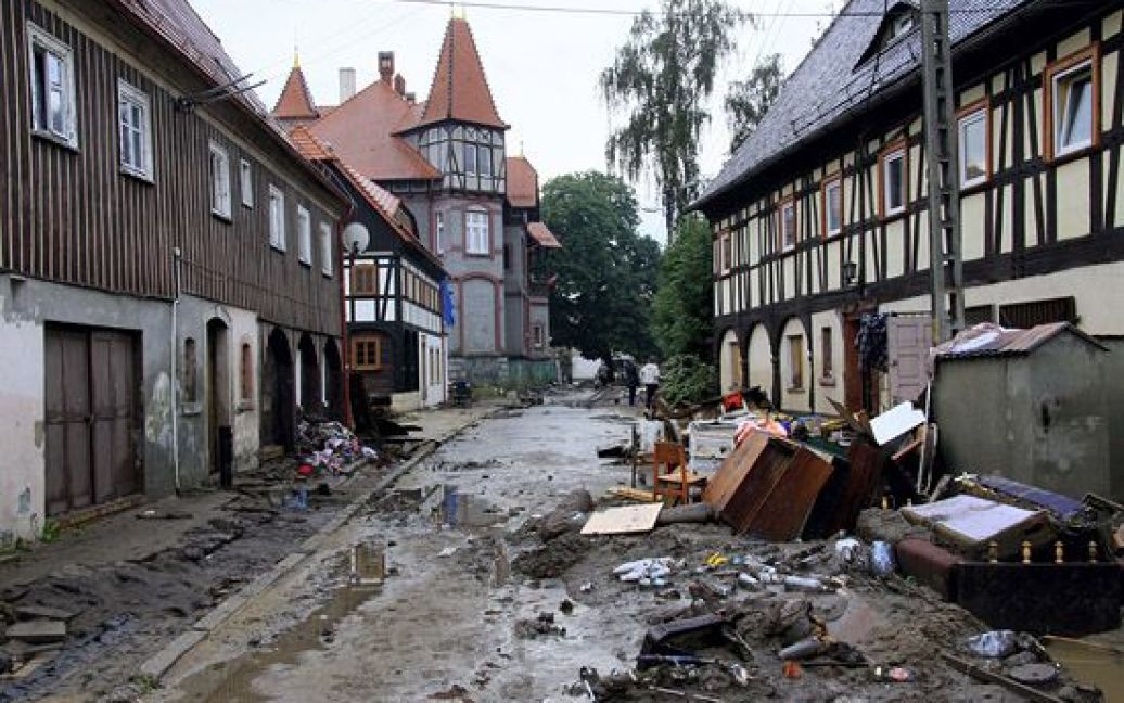 Наслідки руйнівної повені у Польщі. / © wiadomosci.wp.pl