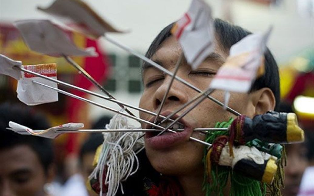 Щорічний Фестиваль вегетаріанців на острові Пхукет (Таїланд) / © AFP