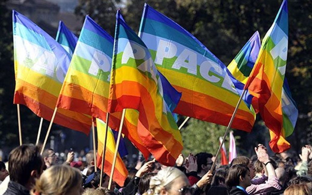 Учасники гей-параду в Бєлграді / © AFP