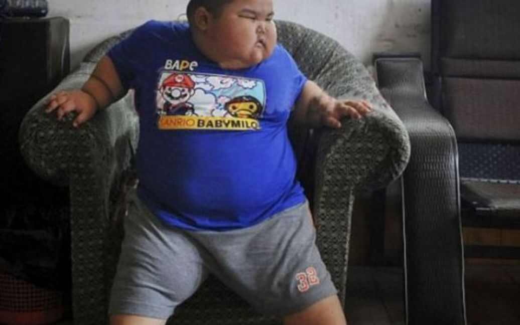 3-річний Чжао Сяо важить 60 кілограмів / © 