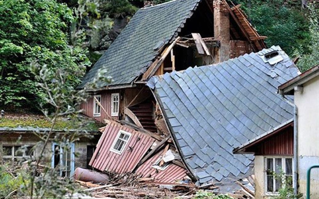 Наслідки руйнівної повені у Німеччині. / © AFP