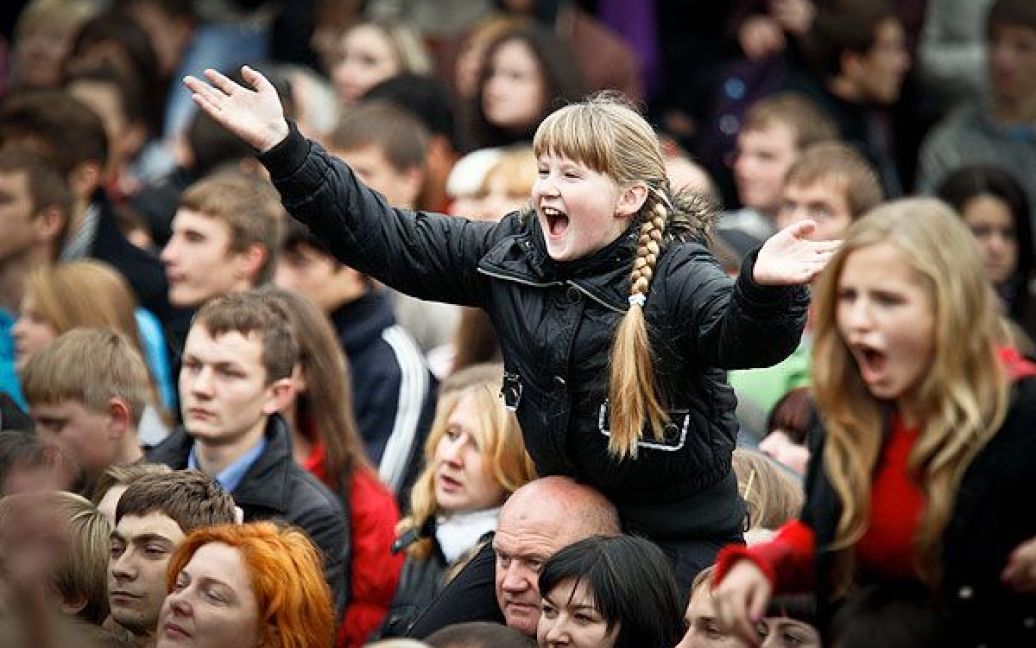 У Києві провели акцію "Битва за майбутнє" / © Украинское Фото