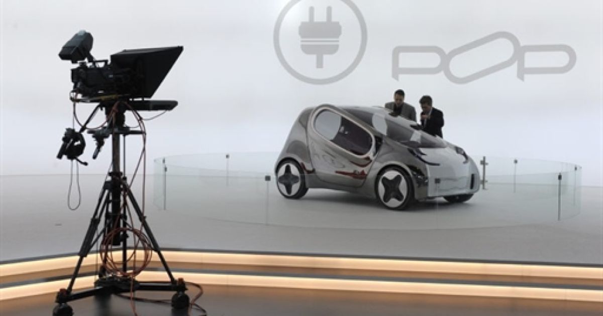 Електричний концепт-кар Kia Pop / © AFP