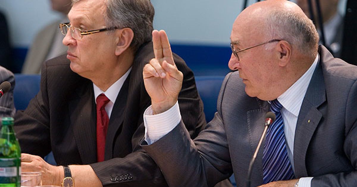 Володимир Стельмах (праворуч) / © President.gov.ua