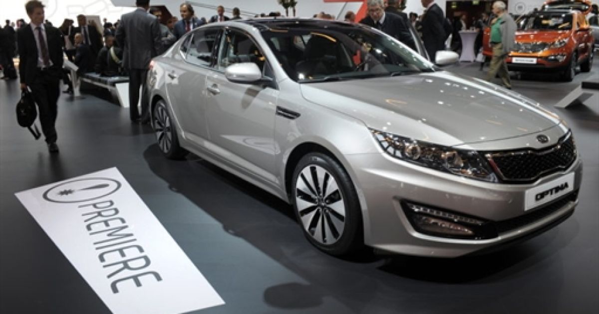 Світова прем&rsquo;єра Kia Optima / © AFP