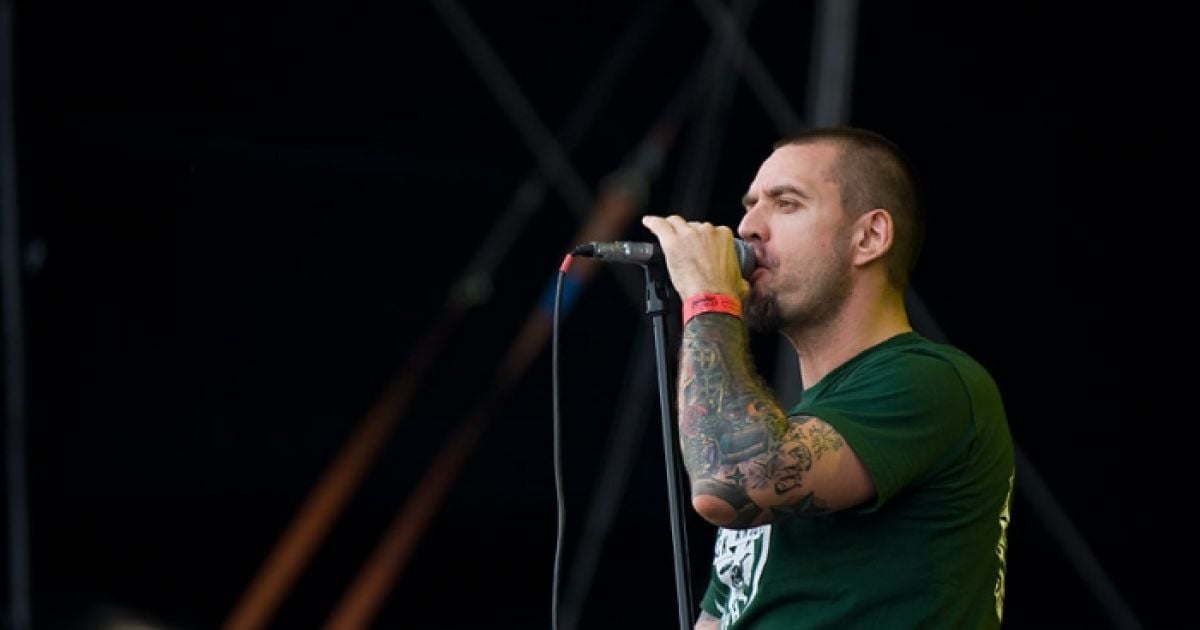 На виступі "Ляпіса Трубецкого" було весело і енергійно. / © sziget.hu