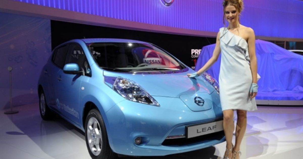 Презентація Nissan Berline Leaf / © AFP