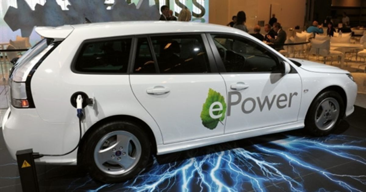 Електрокар Saab 9-3 ePower / © AFP