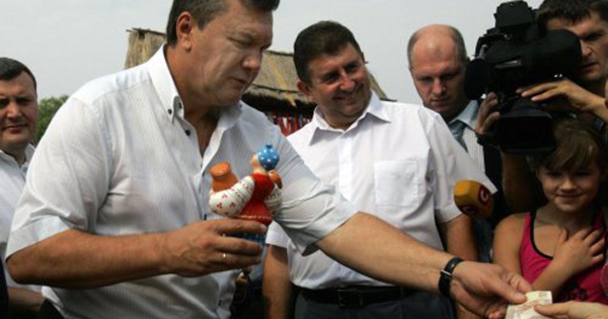 Президент України Віктор Янукович відкрив Сорочинський ярмарок. / © УНІАН