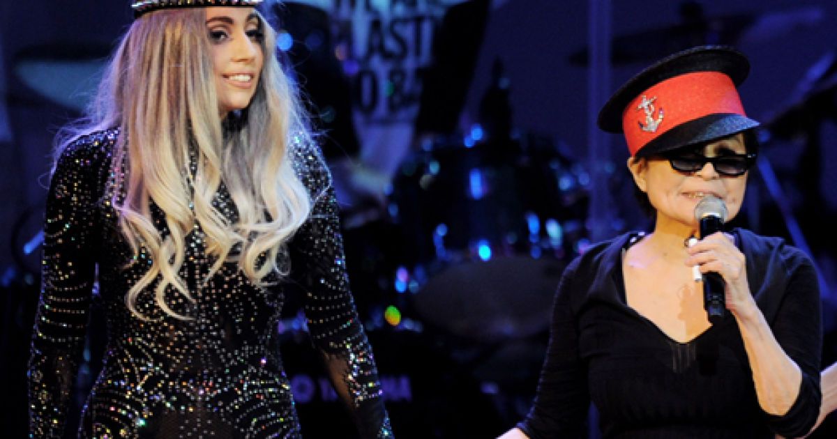 Йоко Оно та Lady GaGa