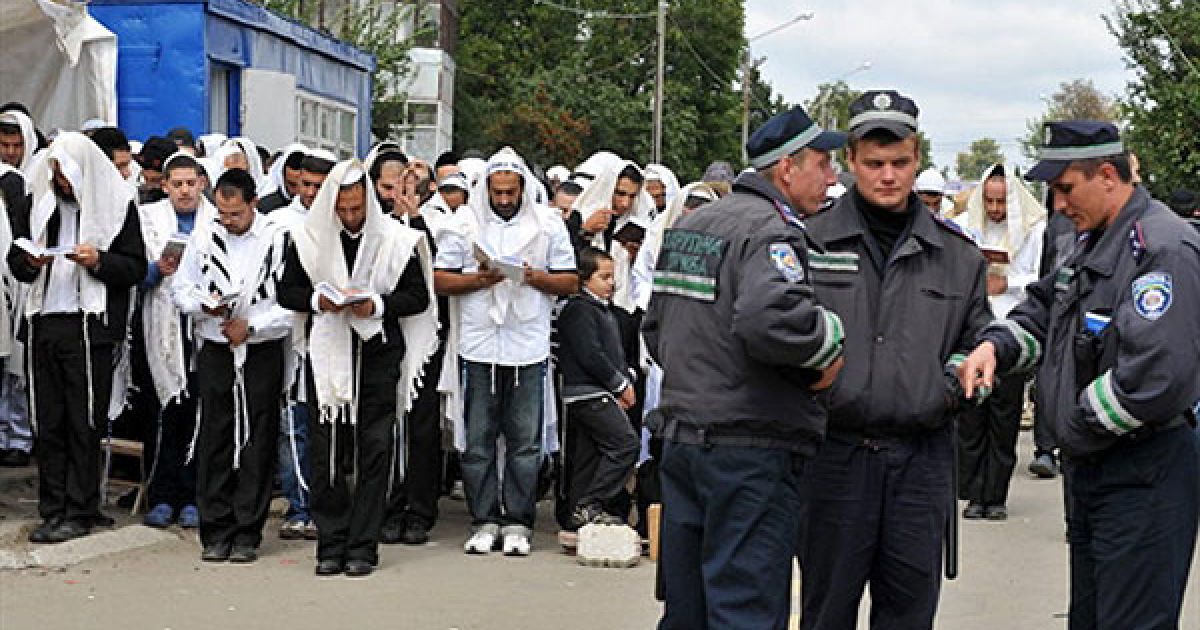 9 вересня в Умані (Черкаська область) брацлавські хасиди відзначили Рош-а-Шану - єврейський Новий рік / © AFP