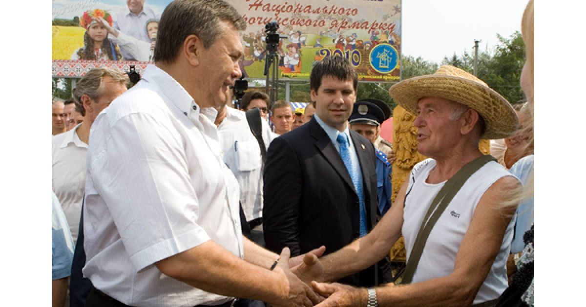 Президент України Віктор Янукович відкрив Сорочинський ярмарок. / © Офіційний сайт Президента України